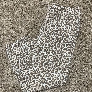 Women’s Leopard Print Jogger Pants